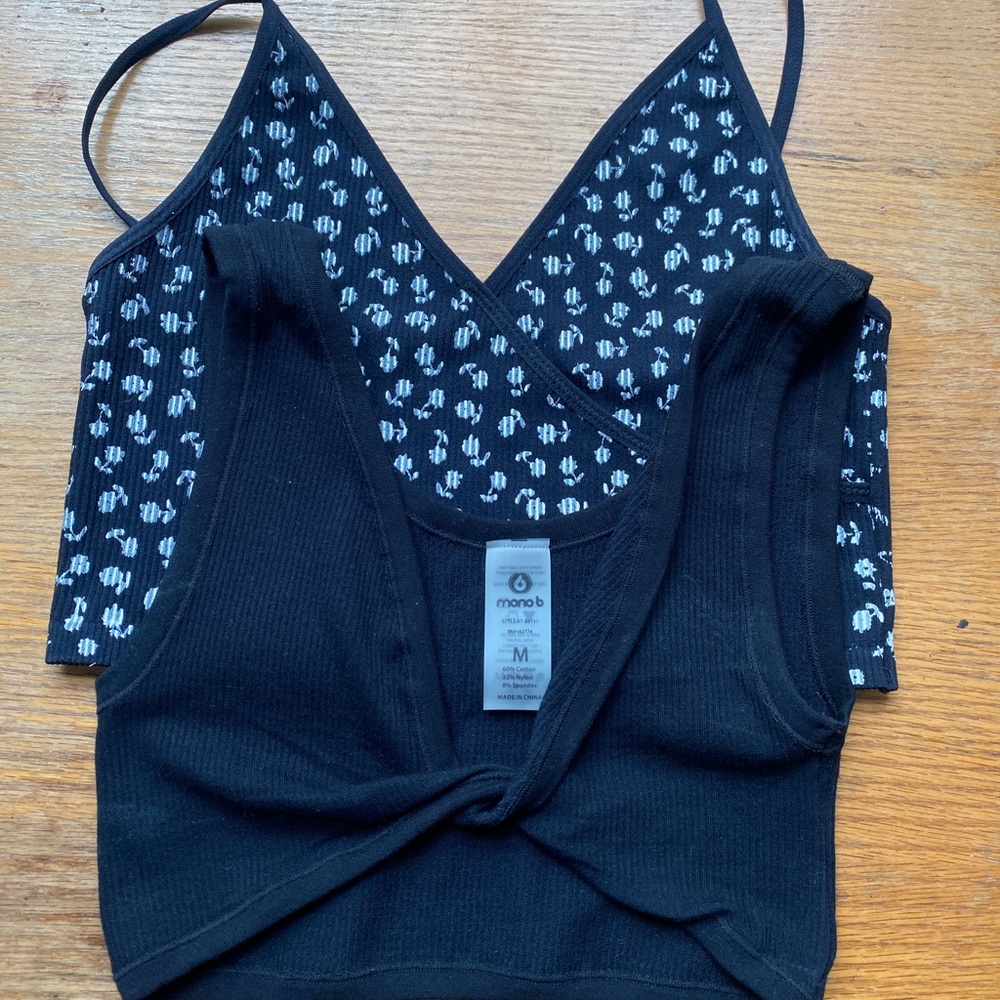 Cropped tank top bundle from PacSun
